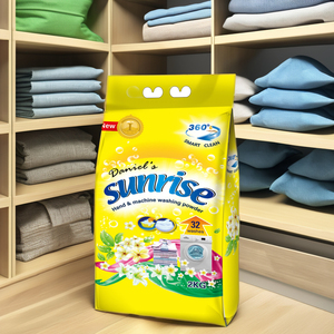 Detergente en Polvo para Lavandería de 1 <span class=keywords><strong>kg</strong></span>, Polvo de Lavado de Alta Calidad de Fábrica China - Product Image 3