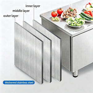 Réfrigérateur de Comptoir Premium en Acier Inoxydable pour Usage Professionnel en Boutiques, Cafés et Salons de Thé - Product Image 5