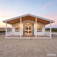 Mini-villa modulaire pliable de 20 pieds, maison extensible avec chambre, structure en acier étanche, maison mobile pour usage résidentiel et vacances