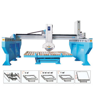 SQQ-800B 3 ציר אינפרא אדום גשר מסור אריח חותך אוטומטי לייזר מכונת חיתוך אבן גרניט השיש קוורץ לוחות - Product Image 2