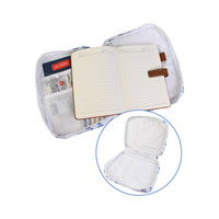 Nouveauté : Étui portable pour Bible et carnet avec emplacements pour stylos, en cuir, personnalisable