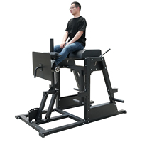 VIGFIT Commercial Glute Jambon Développeur Chaise romaine Hyperextension Hanches Équipement d'entraînement Reverse Hyper Back Extension