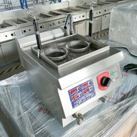 Cuisinière à nouilles électrique efficace RKMF-T202, facile à nettoyer, en acier inoxydable