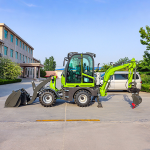 سعر المصنع 4x4 مصغرة الجبهة نهاية مزرعة epce مصغرة عجلة لودر حفارة backwheel لودر مع شهادة CE - Product Image 1