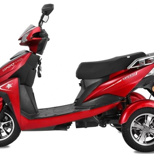 รถสามล้อไฟฟ้าขายดีในกลุ่มสกู๊ตเตอร์ไฟฟ้าแบบสามล้อสำหรับผู้พิการพร้อมที่ปั่นสำหรับผู้ใหญ่ - Product Image 2