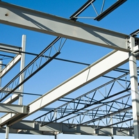 Edificio per Uffici con Struttura in Acciaio Industriale, Centro Commerciale Regionale, Telaio 100% Imbullonato Certificato CE