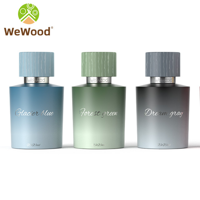 Fragrance Flacon Wooden Cap 30ml Custom Design Empty Luxury Spray Glass perfume bottle