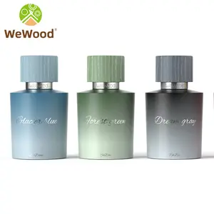Fragrance Flacon Wooden Cap 30ml Custom Design Empty Luxury Spray Glass perfume bottle