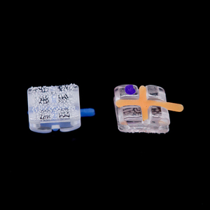 0.022/0.018 di bellezza alla moda staffe ortodontiche in ceramica zaffiro Roth/MBT/Edgewise staffa con indicatore - Product Image 4