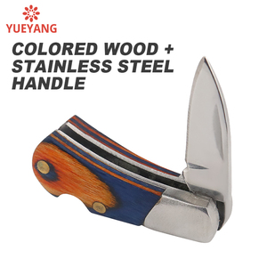 Dao gấp bỏ túi chiến thuật cắm trại ngoài trời YUEYANG, lưỡi dao 3CR13, cán gỗ, dụng cụ sinh tồn ngoài trời, săn bắn, EDC - Product Image 3