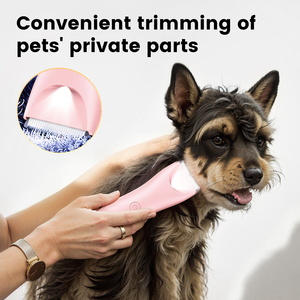 Mini Épilateur Automatique pour Animaux de Compagnie, Équipement de <span class=keywords><strong>Toilettage</strong></span> Domestique pour Chats et Chiens, Sûr, Portable, en Céramique ABS, Fonctionnant sur Batterie - Product Image 2
