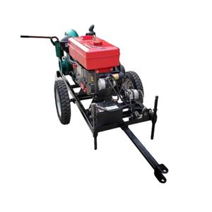 Pompe d'irrigation par aspersion à moteur diesel haute performance, auto-amorçante, haute pression, 400 m³/h, à haut débit - Product Image 1