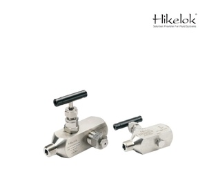Válvula de Manómetro Swagelok de Alta Presión (6000 psi) de Acero Inoxidable, de <span class=keywords><strong>1</strong></span>/2'' y 3/4'' NPT BSP, de Una o Múltiples Entradas, con Manifolds de 2 Vías - Product Image 2