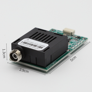 מודול משדר-מקלט אופטי TTL LHGD DC5.5-26V מחומר ABS, תבנית פרטית עבור יישומי <span class=keywords><strong>FPV</strong></span> UAV אוויריים וקרקעיים, סיב אופטי - Product Image 1