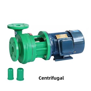 Bomba Centrífuga Química de Polipropileno RPP, Resistente a Ácidos y Álcalis, 220V Autocebante, Motor a Prueba de Explosiones de 380V - Product Image 1