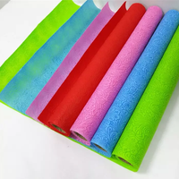 Verpackungsmaterial Maßgeschneidertes Stoff mit Geprägtem Blumenmuster aus Vliesstoff PP Spunbond