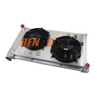 VENTILATEURS DE CARTER DE RADIATEUR EN ALUMINIUM À 3 RANGÉES POUR CAMIONS CHEVY C10 C K 10 20 30 1967-1972