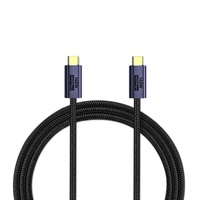 Câble de date 140W PD type-c à type-c câble USB-C 1M 1.5M 2M blanc pour Iphone écouteur mobile ordinateur portable