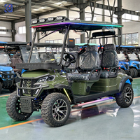 Voiture de tourisme tout-terrain CAMP à 4 places, avec batterie au lithium 72V, voiturette de golf électrique