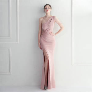 Abito <span class=keywords><strong>da</strong></span> sera con borchie di strass con perline a lungo aderenza Sexy Design <span class=keywords><strong>XL</strong></span> <span class=keywords><strong>cerimonia</strong></span> formale <span class=keywords><strong>abiti</strong></span> <span class=keywords><strong>da</strong></span> sera <span class=keywords><strong>da</strong></span> donna in Chiffon - Product Image 2