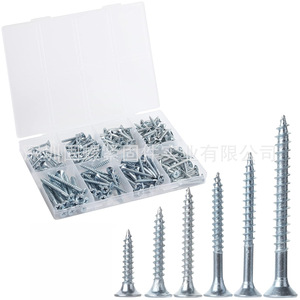 Wood Screws 152pcs Boxed Metric Phillips Head Countersunk Stainless Steel For Wood Fasteners - Product Image 2