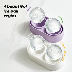 Eiswürfel-Maker-Form-quadratischer Aufbewahrungskasten-Deckel und Behälter-helles Eiswürfel-Tablett mit Behälter - Product Image 5
