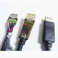 Máquina de moldeo por inyección vertical de escritorio para fabricación de cables de datos