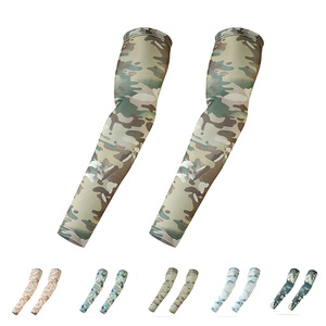 Children's Arm Sleeves Desert Digital Camouflage Ice Silk Sun Protection Outdoor Use - Product Image 2