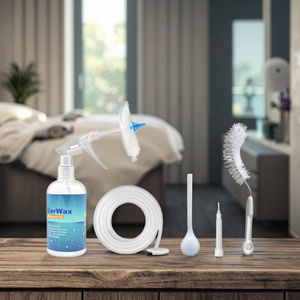 500 मिलीलीटर सर्पिल कान क्लीनर किट प्लास्टिक पानी की सिंचाई बोतल वयस्कों और बच्चों के लिए घर का उपयोग करने के लिए सुरक्षित है - Product Image 6