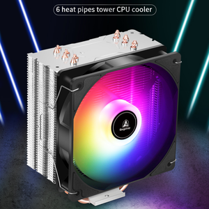 <span class=keywords><strong>Radiateur</strong></span> refroidi à l'air, <span class=keywords><strong>ventilateur</strong></span> de refroidissement LED, pour ordinateur, CPU, haute qualité, offre spéciale - Product Image 5