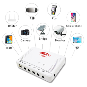 12V 2A intelligent DC mini UPS photovoltaïque charge batterie au lithium alimentation de secours pour <span class=keywords><strong>routeur</strong></span> wifi CCTV - Product Image 4