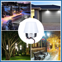 Interrupteur photoélectrique thermique électronique extérieur CNRIYA IP54/IP44 220V 30-120S à temporisation jour/nuit pour éclairage public LED PP/PC ASB-2210T