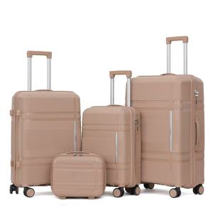 Nouveau design de vente en gros d'usine de bagages à roulettes en PP 14 "20" 24 "28" ensemble de trois pièces de valises légères à vendre - Product Image 2