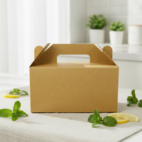 Boîte en papier kraft avec design, boîte en carton ondulé personnalisée de luxe, emballage en carton