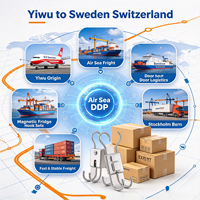 Spediteur von Yiwu China nach Stockholm Bern Schweden Schweiz Luft- und Seefracht DDP Tür-zu-Tür für Magnetische Kühlschrankmagnete