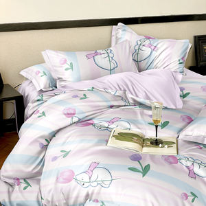 Ensemble <span class=keywords><strong>de</strong></span> literie en coton avec impression numérique personnalisée <span class=keywords><strong>attrape</strong></span>-rêves, housse <span class=keywords><strong>de</strong></span> <span class=keywords><strong>couette</strong></span> et édredon, accessoire confortable pour la maison - Product Image 2