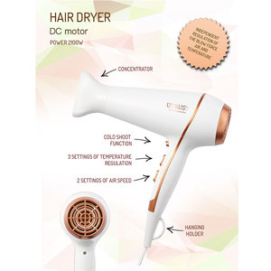 ไดร์เป่าผมมืออาชีพ รุ่นใหม่ ปี 2020 พร้อมมอเตอร์สำหรับร้านเสริมสวย - Product Image 5