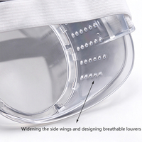 Lunettes de sécurité pour soudage ventilées 120 mm, anti-impact, anti-poussière, anti-vent, résistantes aux UV, lunettes de protection