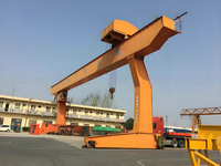 Grue de pont à faisceau unique 20 tonnes de type L levage précis adapté à la manipulation des matériaux