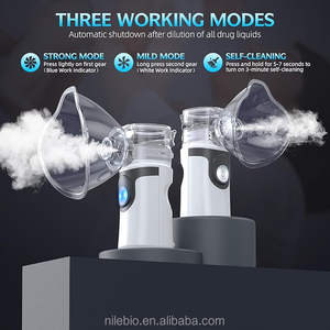 ROHS CE Atomizer genggam portabel, Nebulizer ultrasonik isi ulang daya elektrik untuk penggunaan rumah, Atomizer Nebulizer genggam untuk Medis - Product Image 5