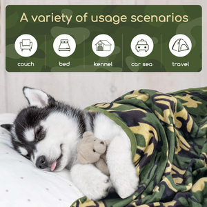 Nobleza di lusso morbido peluche cane coperta calda e lavabile ad alta densità coperta per auto cani gatti e altri animali domestici - Product Image 6