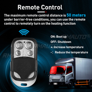 Calentador de Aire Diésel Hcalory de 5-8KW y 12V para Autos, Camiones, Autocaravanas, Barcos y Autobuses + Monitor LCD + Interruptor + Control Remoto + Silenciador - Product Image 5