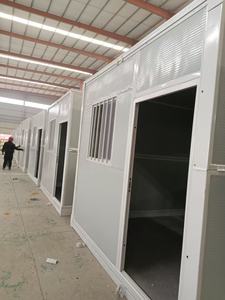 Petite maison préfabriquée cabine d'été détachable isolée salon chambre café pour écoles supermarchés usine directe - Product Image 4