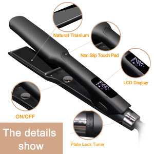 <span class=keywords><strong>Lisseur</strong></span> de cheveux professionnel rapide à infrarouge électrique avec écran LCD et technologie <span class=keywords><strong>ionique</strong></span> en titane - Product Image 4