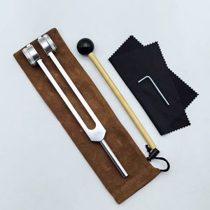 Juego de diapasones de aleación de aluminio de calidad profesional de 111 HZ y 112.45 HZ para enseñanza de resonancia y terapia de sonido - Product Image 4