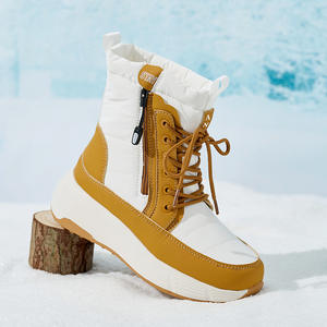 أحذية الثلج النسائية الشتوية الجديدة للتجارة الخارجية النسخة الروسية على الطراز الأوروبي من المصنع مباشرة مخصصة مع بطانة بو - Product Image 1