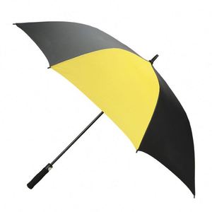 30 Inch Budget Black and Yellow Custom Golf <b>Umbrellas</b> for Sports Events 23 Inch 27 Inch - Product Image 1