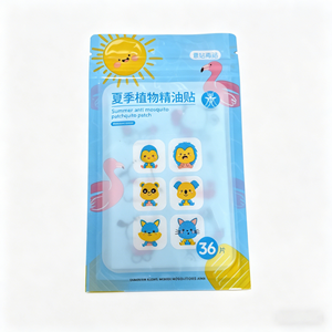 Customised wholesale perfume-scented fabric <b>stickers</b>, natural mosquito repellent patches, facial essential oil-scented <b>stickers</b> - Product Image 3