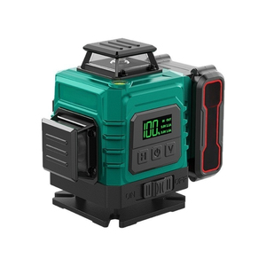 Niveles Láser, <span class=keywords><strong>Nivel</strong></span> Láser Verde de 16 Líneas, Diámetro de la Sonda de 5 mm, Precisión de 2 mm, Autonivelante Ajustable para Bricolaje con 2 Baterías de Iones de Litio - Product Image 6