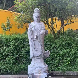 Trung Quốc ngoài trời lớn guanyin Bồ Tát tác phẩm điêu khắc Kwan Yin avalokiteshvara Phật Guan Yin tượng Kuan Yin - Product Image 2